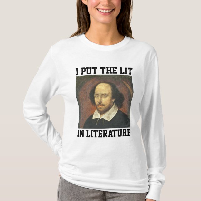 Funny SHAKESPEARE T-Shirts (Framsida)