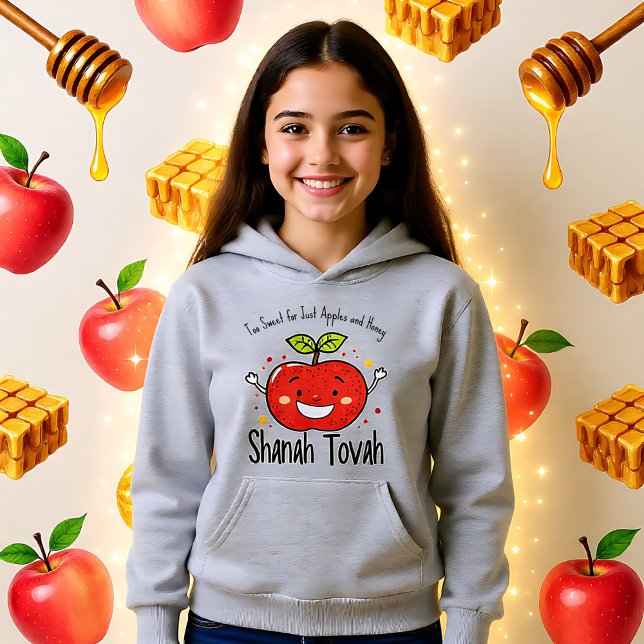 🍎 Funny Shanah Tovah med anpassningsbar text T Shirt (🍎Funny Shanah Tovah with custom text Hoodie)