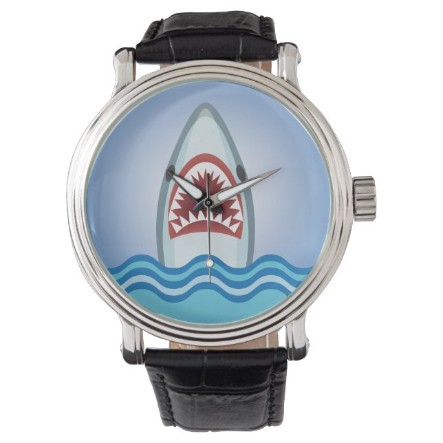 Funny Shark Armbandsur (Framsida)