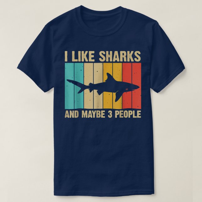 Funny Shark Design För barn Manar Women Animal Sha T Shirt (Design framsida)