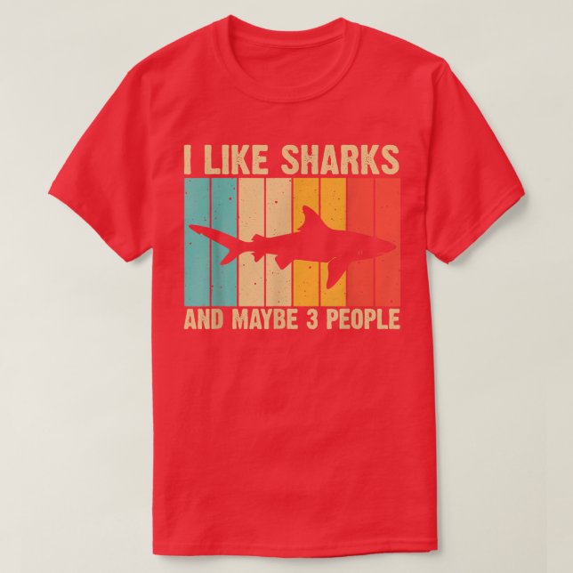 Funny Shark Design För barn Manar Women Animal Sha T Shirt (Design framsida)