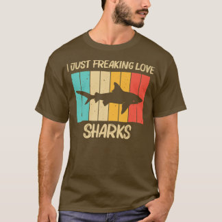 Funny Shark För manar Women Hammerhead Tiger Shark T Shirt