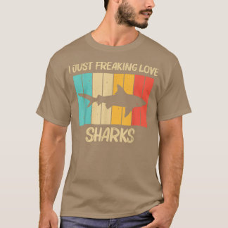 Funny Shark För manar Women Hammerhead Tiger Shark T Shirt