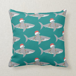 Funny Shark-jul Kudde