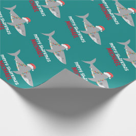 Funny Shark-jul | NAMN Presentpapper