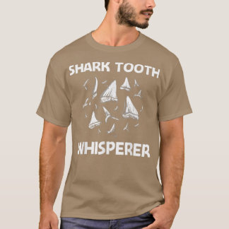 Funny Shark Tooth För manar Women Shark Teeth Foss T Shirt