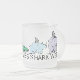 Funny Shark Week Coffee Mugg