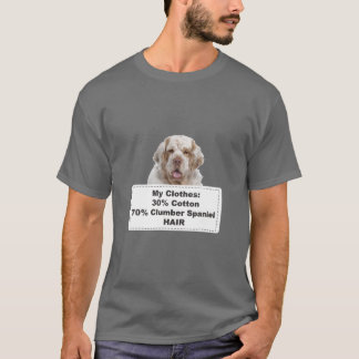 Funny Shedding Hund Clumber Spain T Shirt