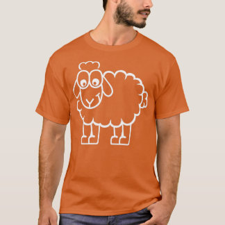 Funny sheep t shirt
