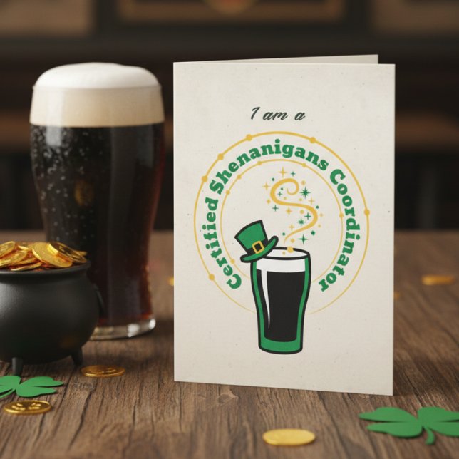 Funny Shenanigans Drinking Card – Party Kort (Skapare uppladdad)