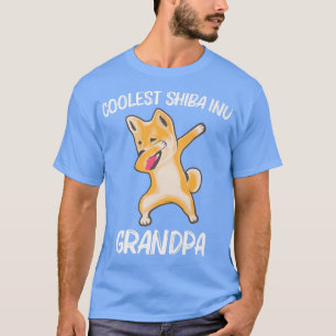 Funny Shiba Inu for Grandpa Dabbing Japita T Shirt