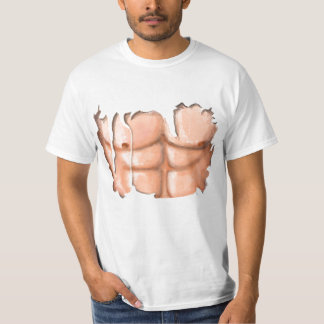 Funny Shirt - Muscle and Six Pack T