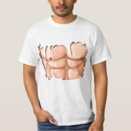 Funny Shirt - Muscle and Six Pack T Shirt