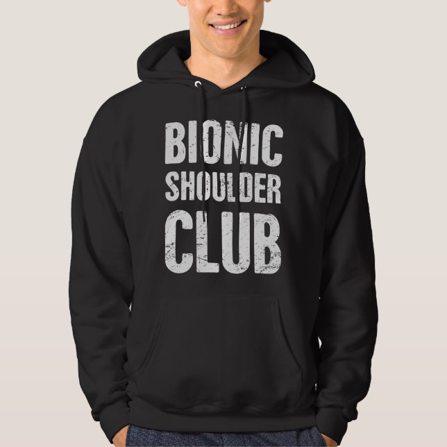 Funny Shoulder Surgery  Hoodie (Framsida)