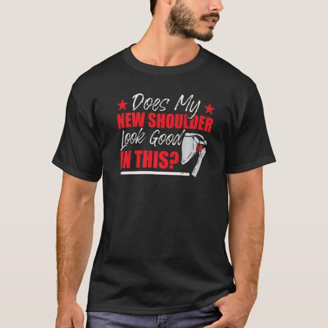Funny Shoulder Surgery Humor Premium T Shirt (Framsida)