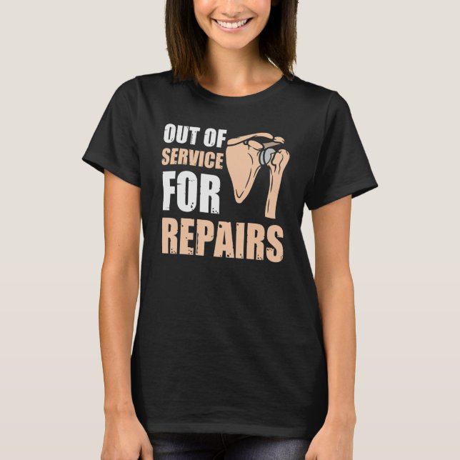 Funny Shoulder Surgery T Shirt (Framsida)
