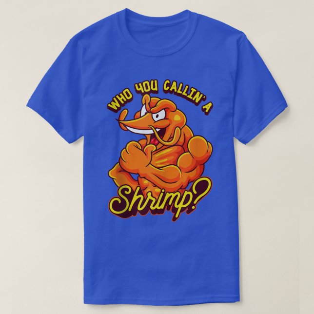 Funny Shrimp Weightlift Bodybuilding der Workout G T Shirt (Design framsida)