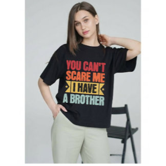  Funny Sibling Gag Gift Retro Vintage T Shirt