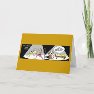 Funny Siegfried and Freud Card Kort