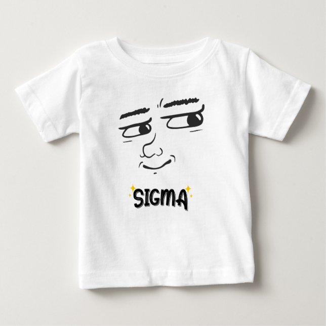 Funny Sigma Ansikte - Alpha Mindset med Twist T Shirt (Framsida)