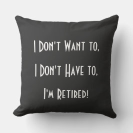 Funny Simple Pension Grandpa Kudde