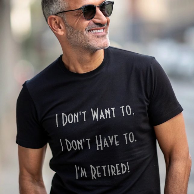 Funny Simple Pension Grandpa T Shirt (Skapare uppladdad)
