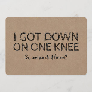 Funny Sincere Groomsman eller Best Man Frieri Inbjudningar