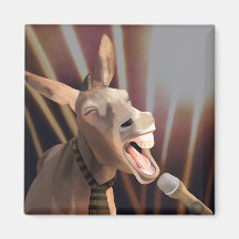 Funny Singing Donkey Farm Animal