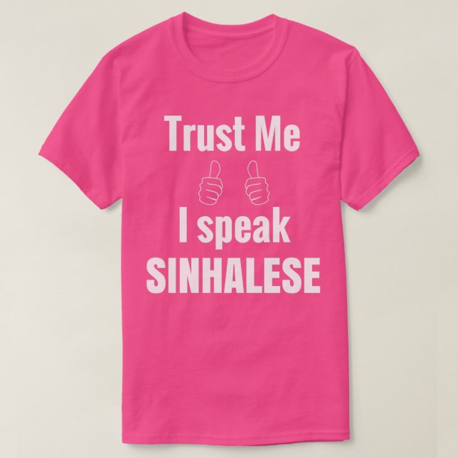 Funny Sinhalese Shirt Gift För manar Women T Shirt (Design framsida)