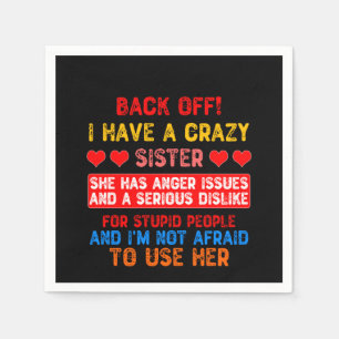 Funny Sister Say Pappersservett