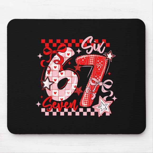 Funny Six Seven 6 7 Meme Valentine Girl  Musmatta (Framsidan)