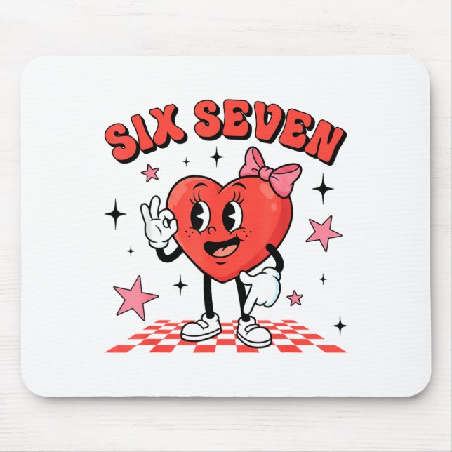 Funny Six Seven Cute Heart 67 Meme Valentine Kids  Musmatta (Framsidan)