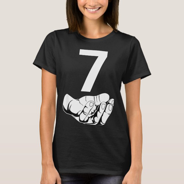 Funny Six Seven Gen Alpha Slang Meme 6 7 Matching  T Shirt (Framsida)