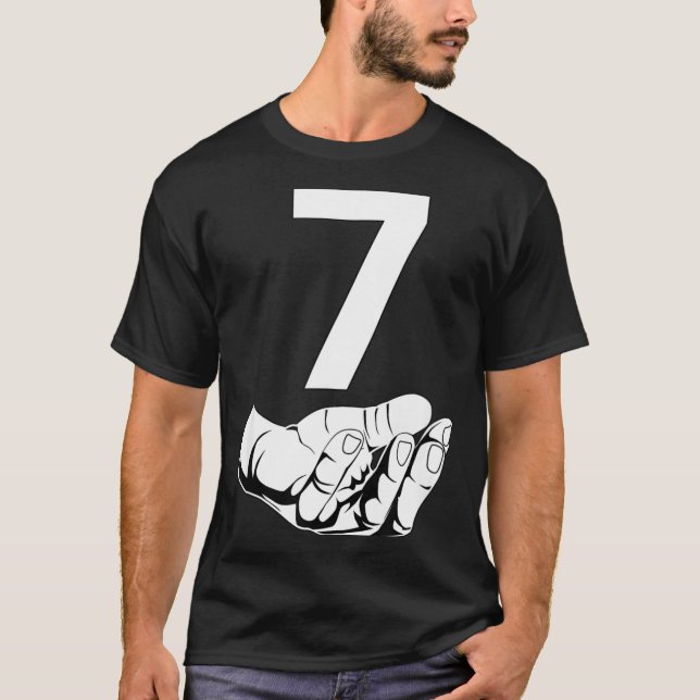 Funny Six Seven Gen Alpha Slang Meme 6 7 Matching  T Shirt (Framsida)