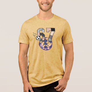 Funny Six Seven Soccer T Shirt