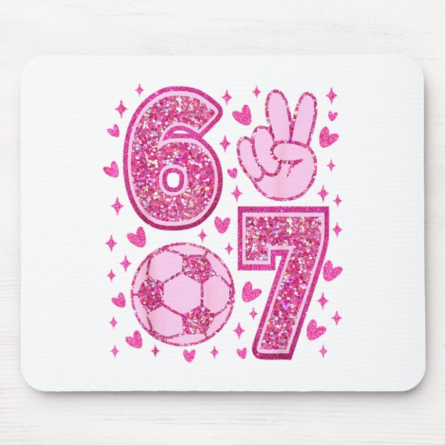 Funny Six Seven Soccer Valentines Day Men Women Ki Musmatta (Framsidan)