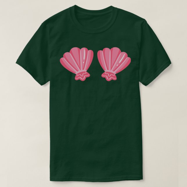 Funny Sjöjungfru Costume T Shirt (Design framsida)