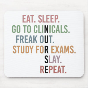 Funny sjuksköterskeskola student Future Nurse Musmatta