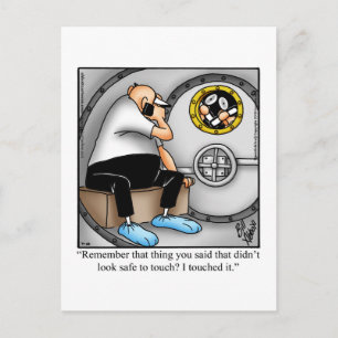 Funny Skaffa Humor-vykort Vykort