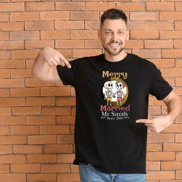 Funny Skeleton Couple T Shirt