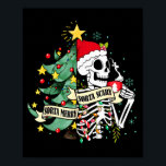 Funny Skeleton Hot Cocoa Sorta Merry Sorta Y Soky  Poster<br><div class="desc">Funny Skeleton Hot Cocoa Sorta Merry Sorta Y Soky Xmas</div>
