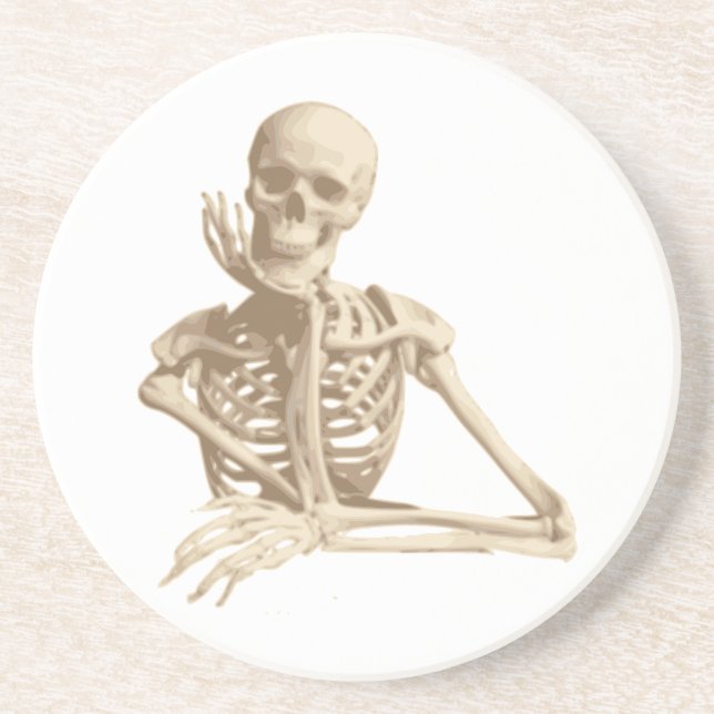 Funny Skeleton Underlägg (Framsidan)