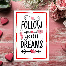 Funny Sketch Valentine’s Day Card for Him HandDraw Julkort