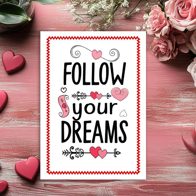 Funny Sketch Valentine’s Day Card for Him HandDraw Julkort (Funny Sketch Valentine’s Day Card for Him Hand Drawn)