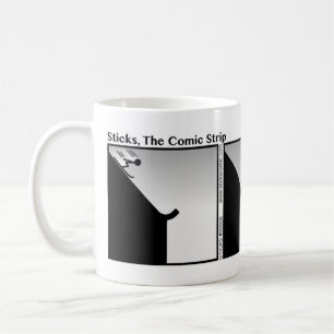 Funny Ski Jump Stickman Mugg - 006
