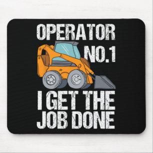 Funny Skid Steer pappa Funny Fars dag Gift Musmatta