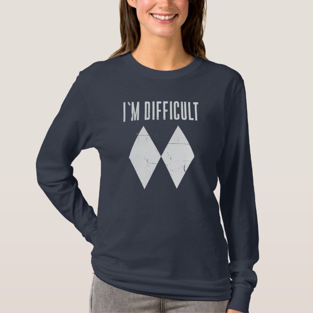 Funny Skiing Mamma Birthday Winter Sports T Shirt (Framsida)