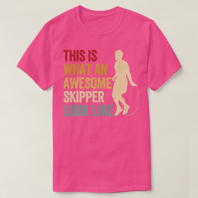 Funny Skipping Rope Jumping Rope Jump Rope Fantast T Shirt (Design framsida)