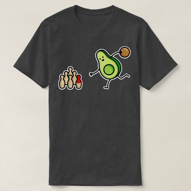 Funny Skittles avocado Skittle-spelargåva T Shirt (Design framsida)