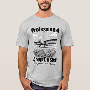 Funny Skörd Duster T-Shirt Beans & Speed